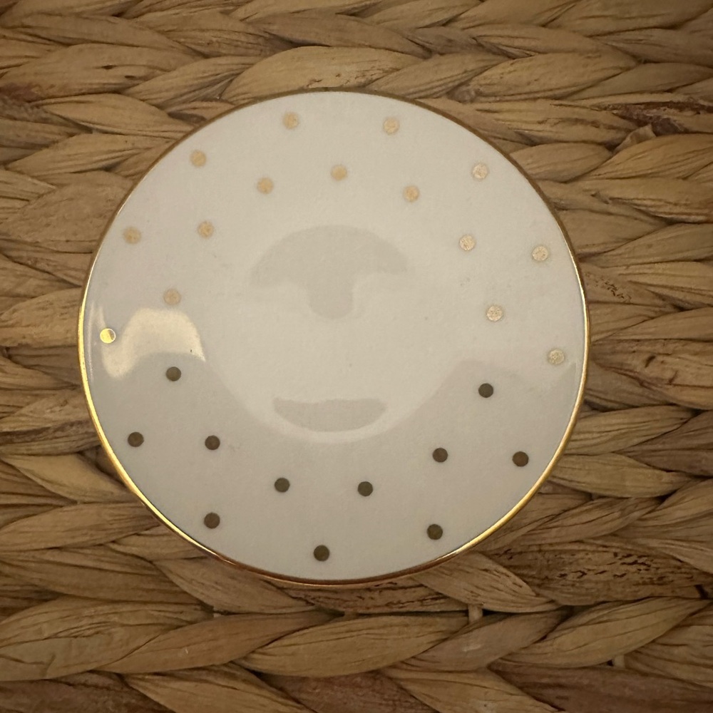 Kate Spade Gold Dot Ring Trinket Dish